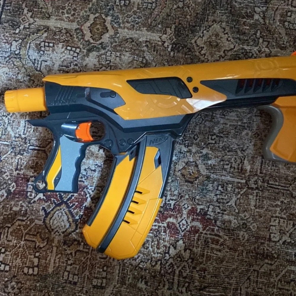 Nerf 1G Dart Tag Quick 16 Blaster, a pump-action foam dart blaster 2011